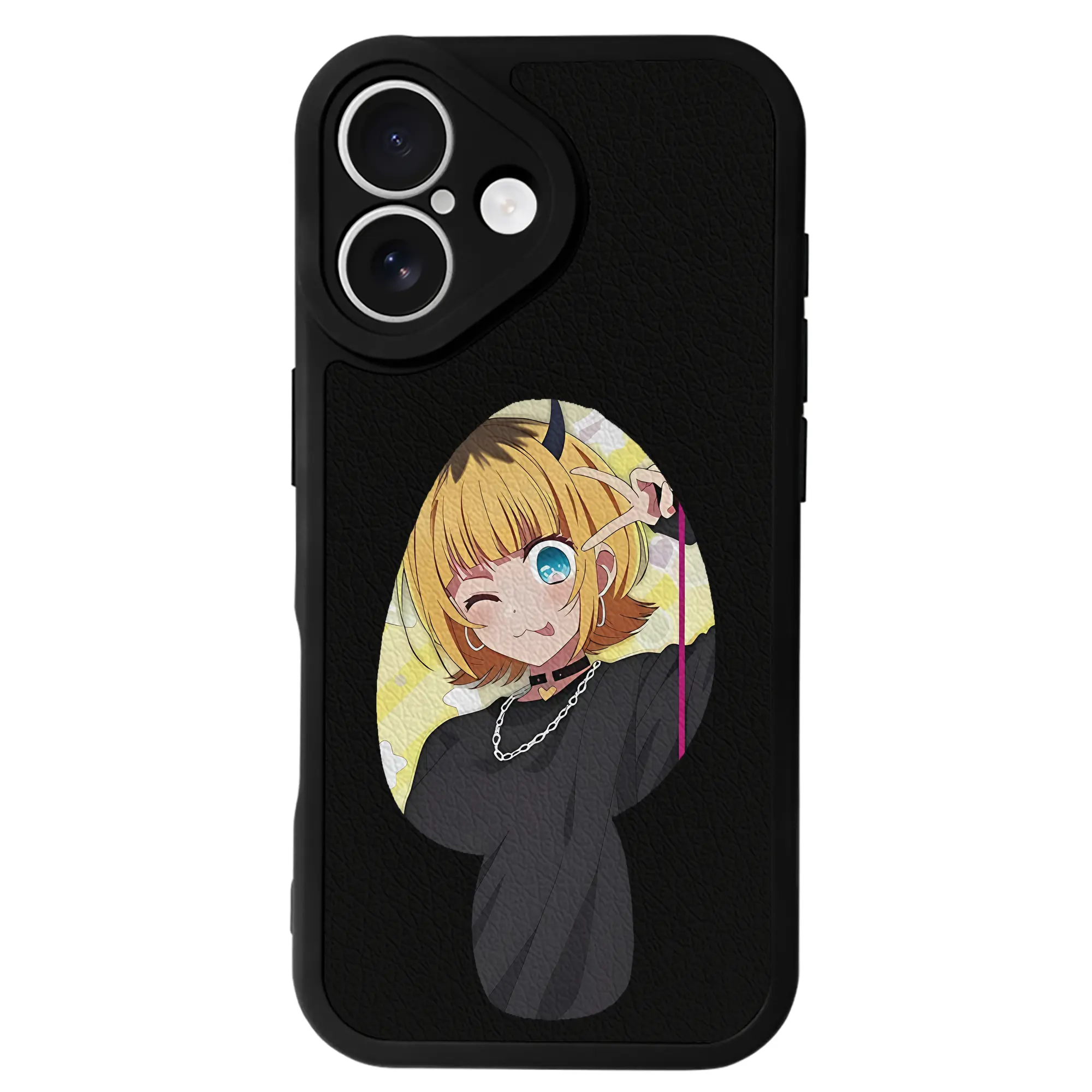 推しの子 グッズ,MEMちょ - IPhone 16シリーズ対応 ・ シリコンスマホケース ・ レザー調 ・ 高精度フィット ・ 耐衝撃 ・ ワイヤレス充電対応 ・ 精密カット